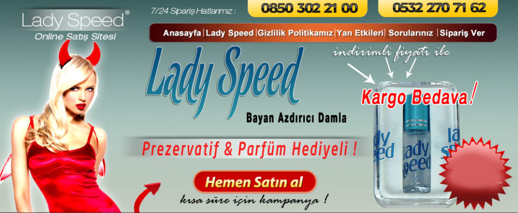 lady speed azdırıcı damla